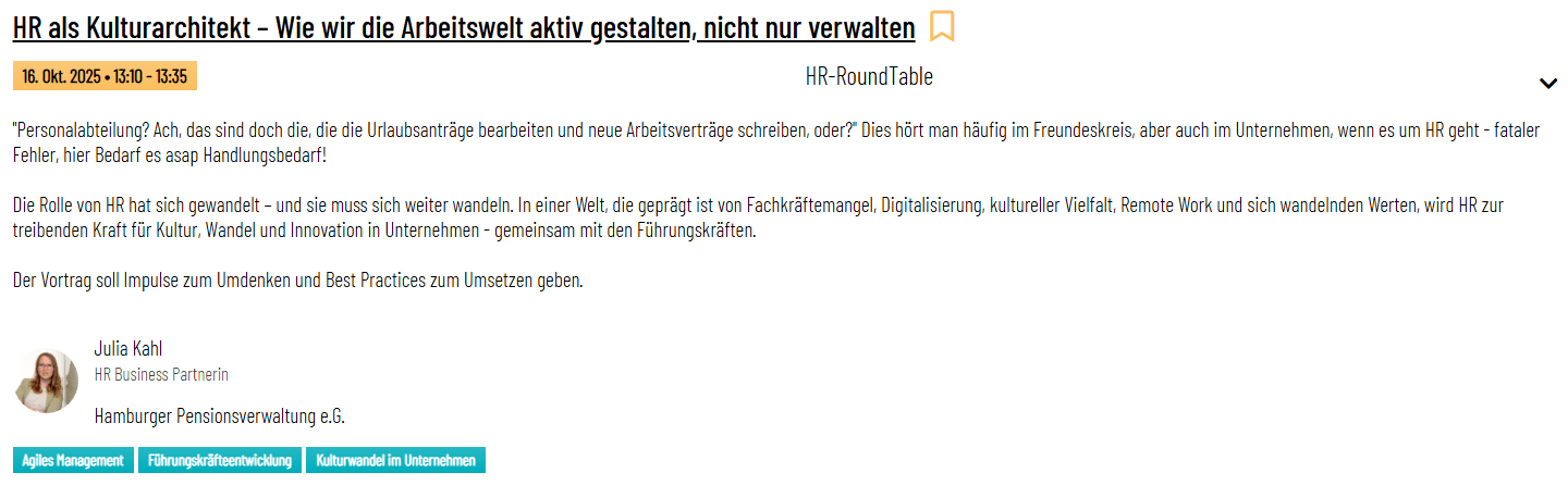 Zukunft Personal