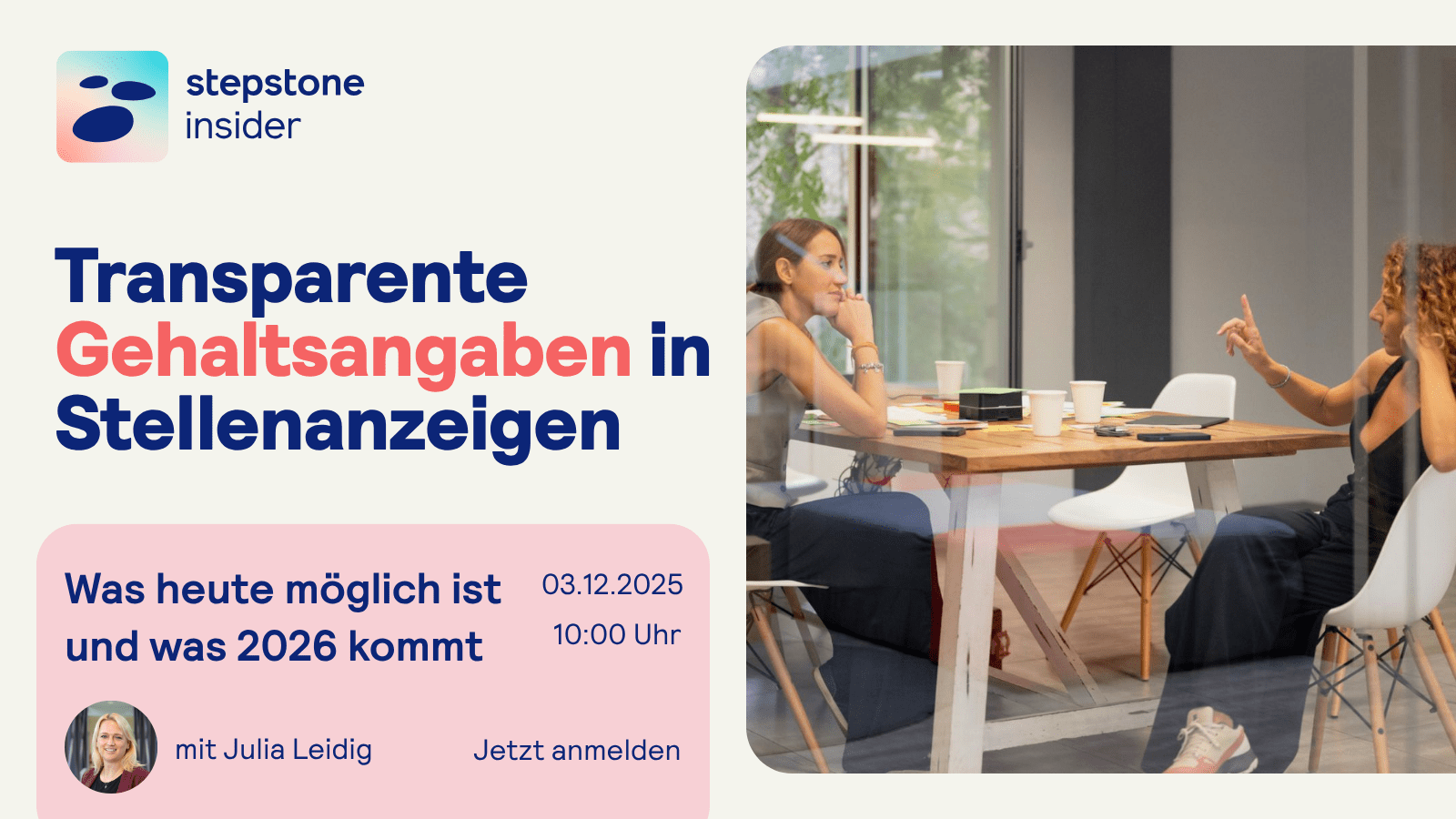 Gehaltsangaben in Stellenanzeigen 2026