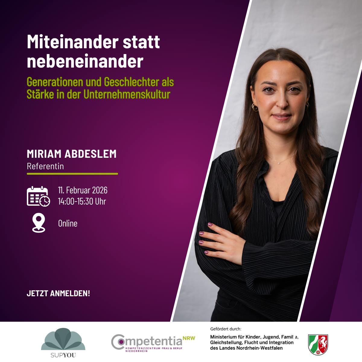 Miteinander statt nebeneinander