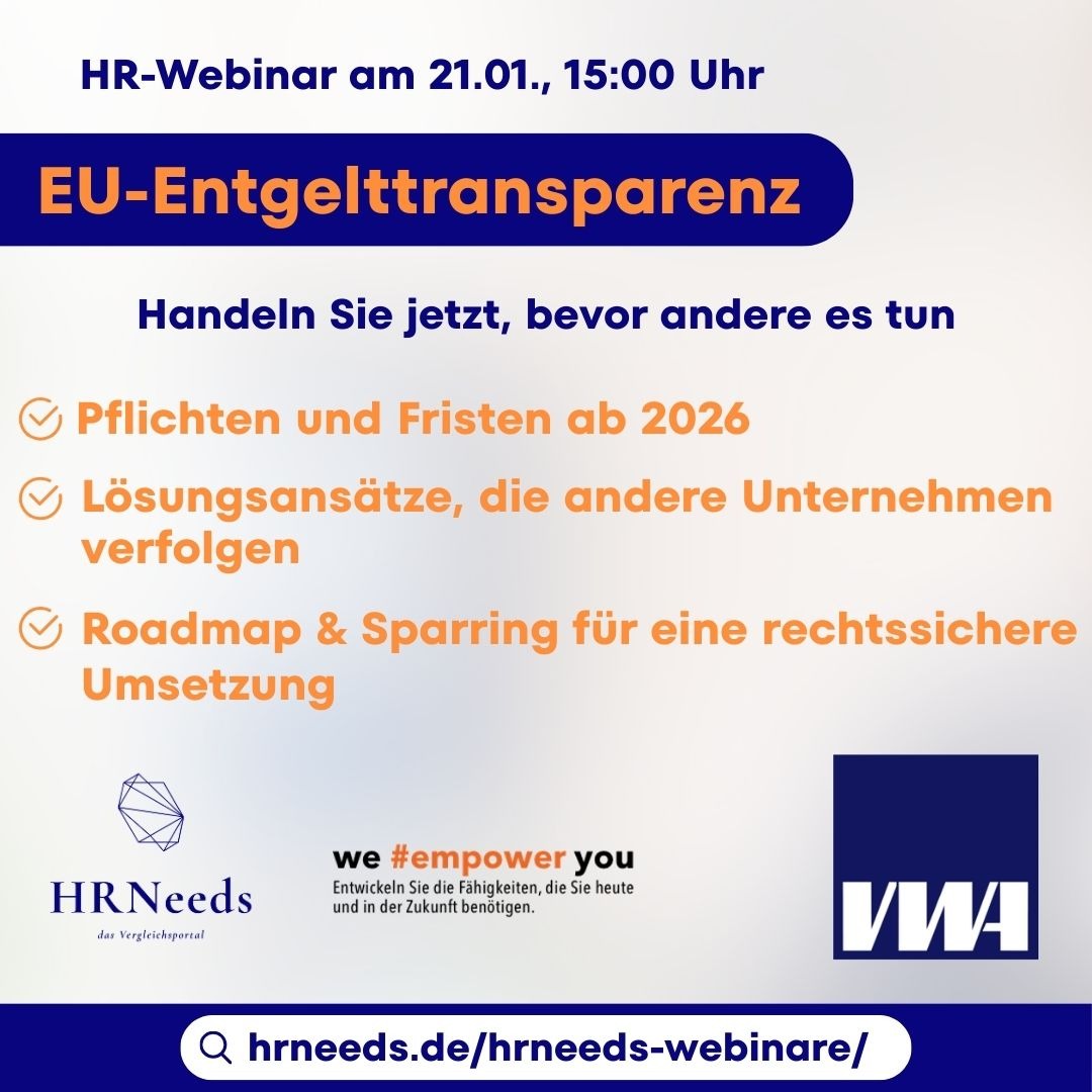 EU-Entgelttransparenzrichtlinie
