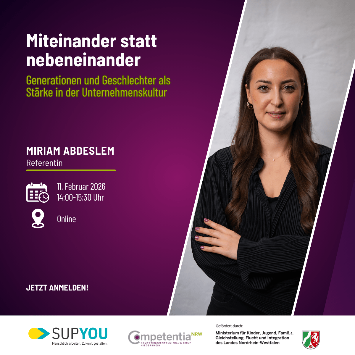 Miteinander statt nebeneinander