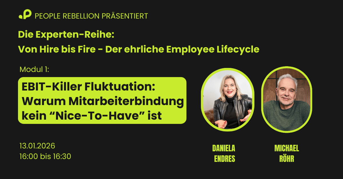 EBIT-Killer Fluktuation