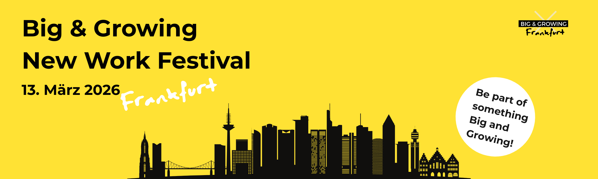 Big and Growing New Work Festival Frankfurt