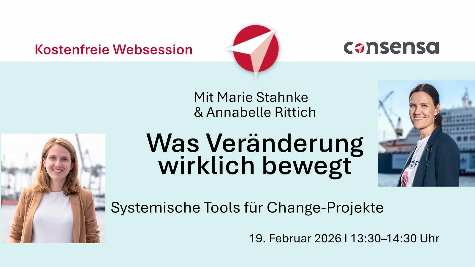 Kostenfreies Webinar - Systemische Tools für Change-Projekte