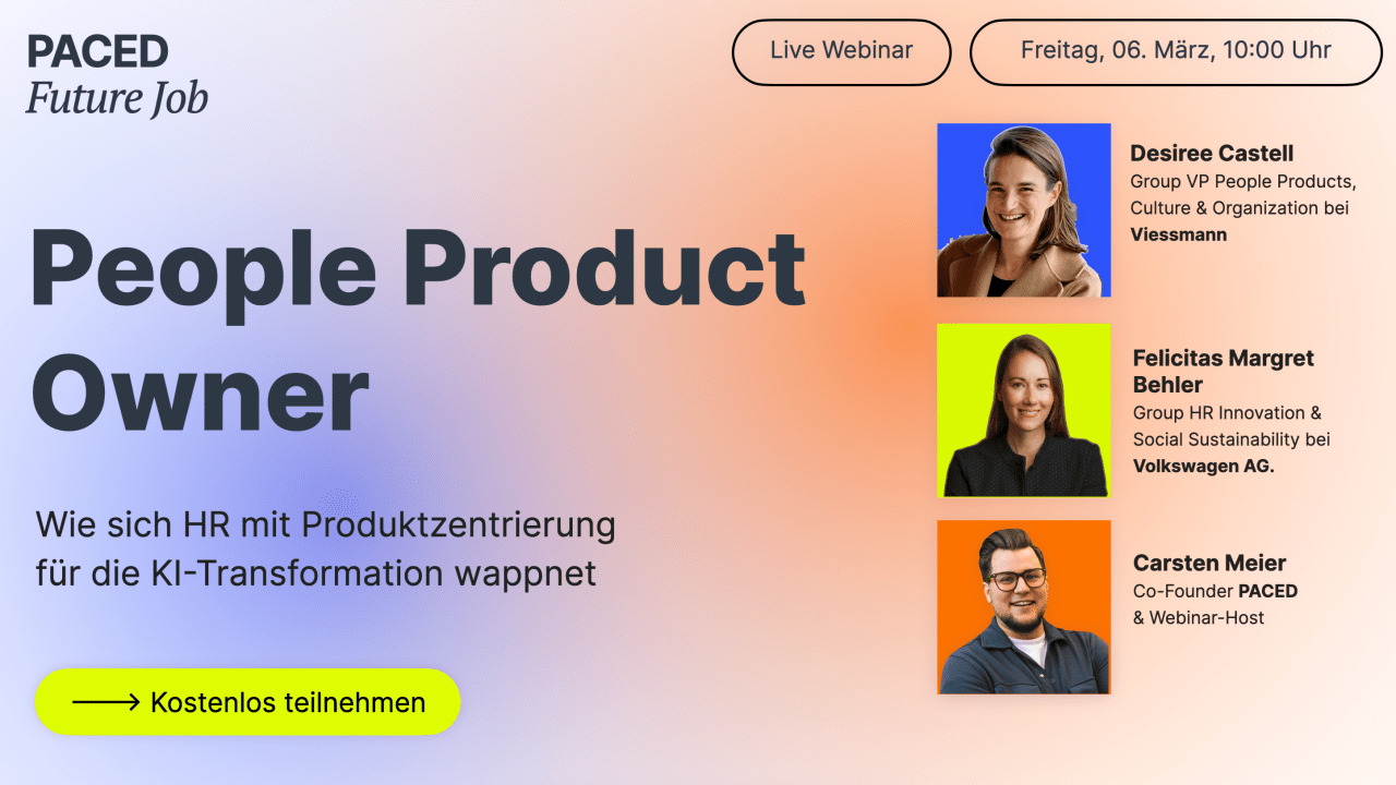 HR Future Job: People Product Owner