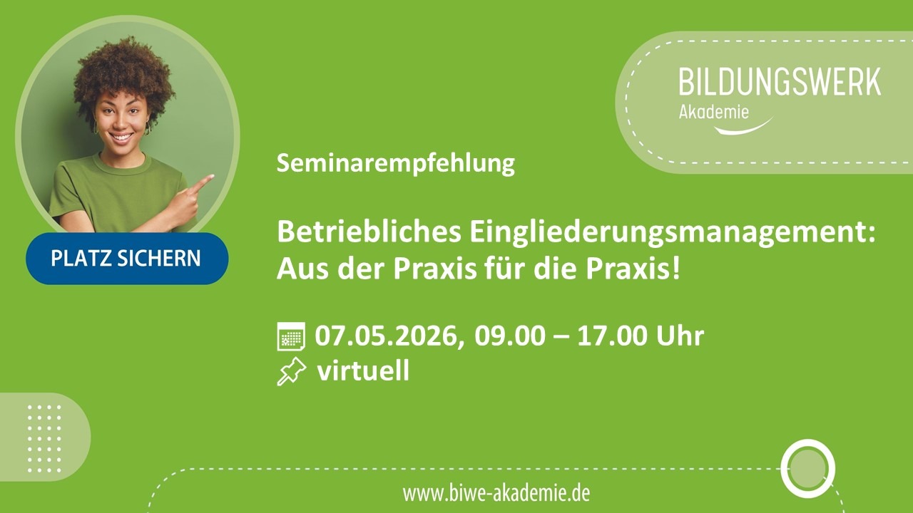 BEM: Aus der Praxis für die Praxis!