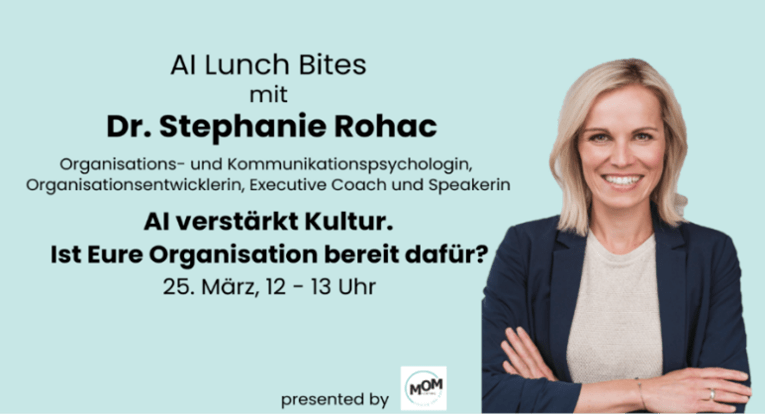 AI Lunch Bites mit Dr. Stephanie Rohac