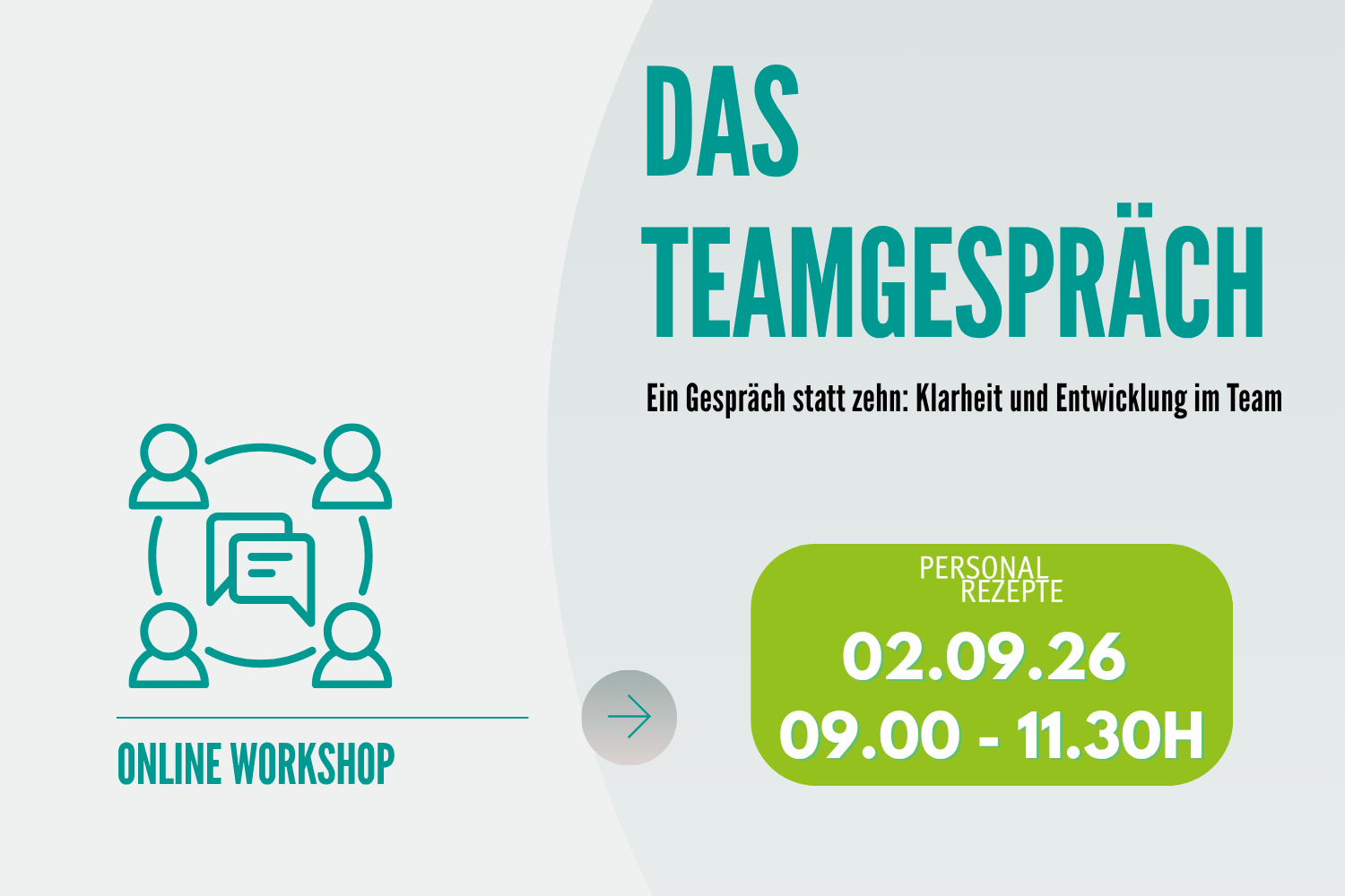 Bye Mitarbeitergespräch Teamgespräch