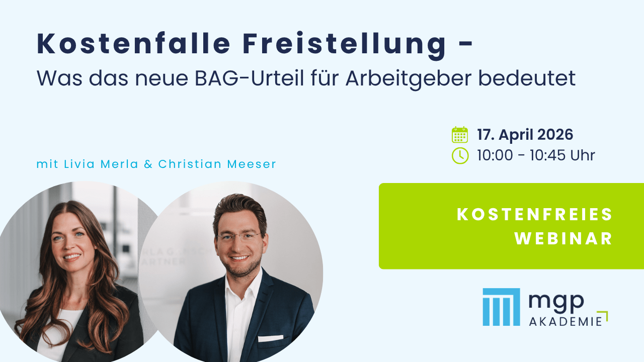 Kostenfalle Freistellung