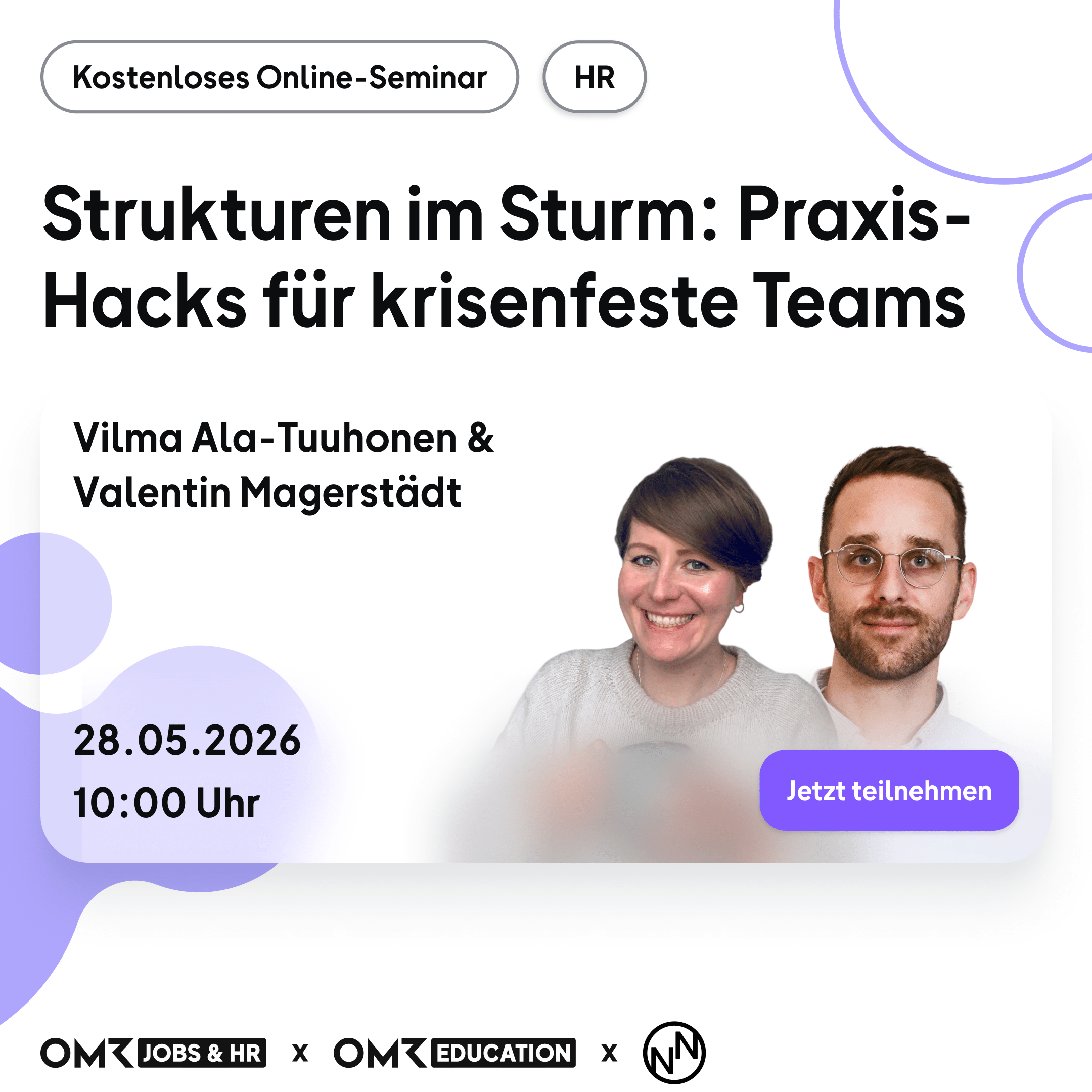 Strukturen im Sturm: Praxis-Hacks für krisenfeste Teams