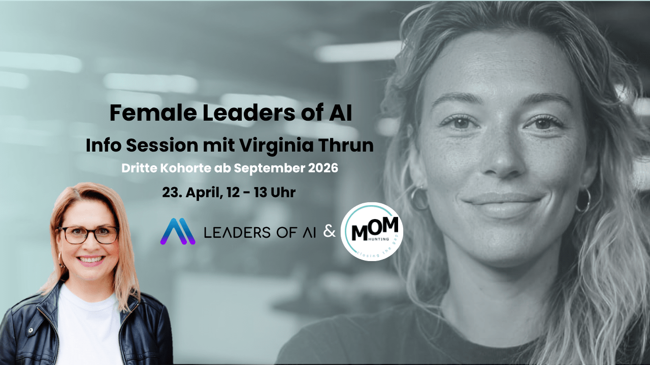 Female Leaders of AI - Info Session