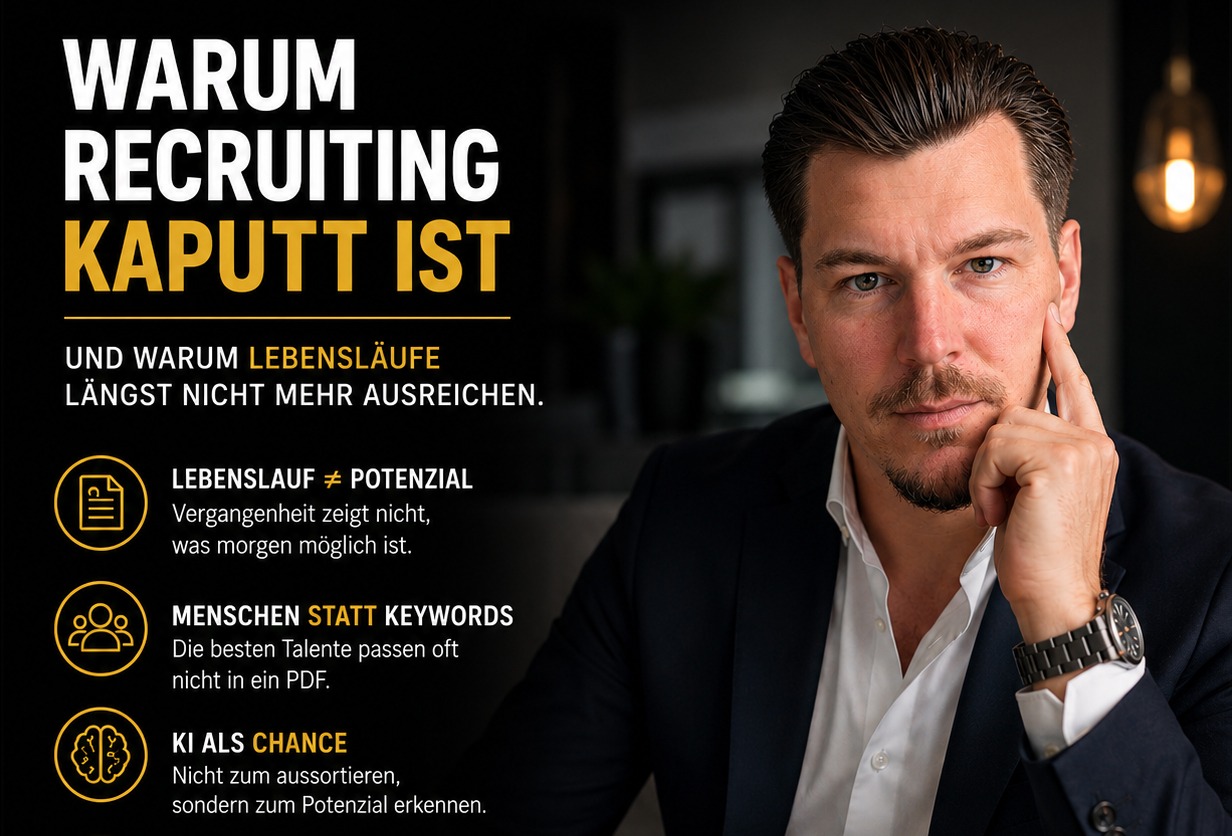 Warum Recruiting oft die falschen Menschen aussortiert