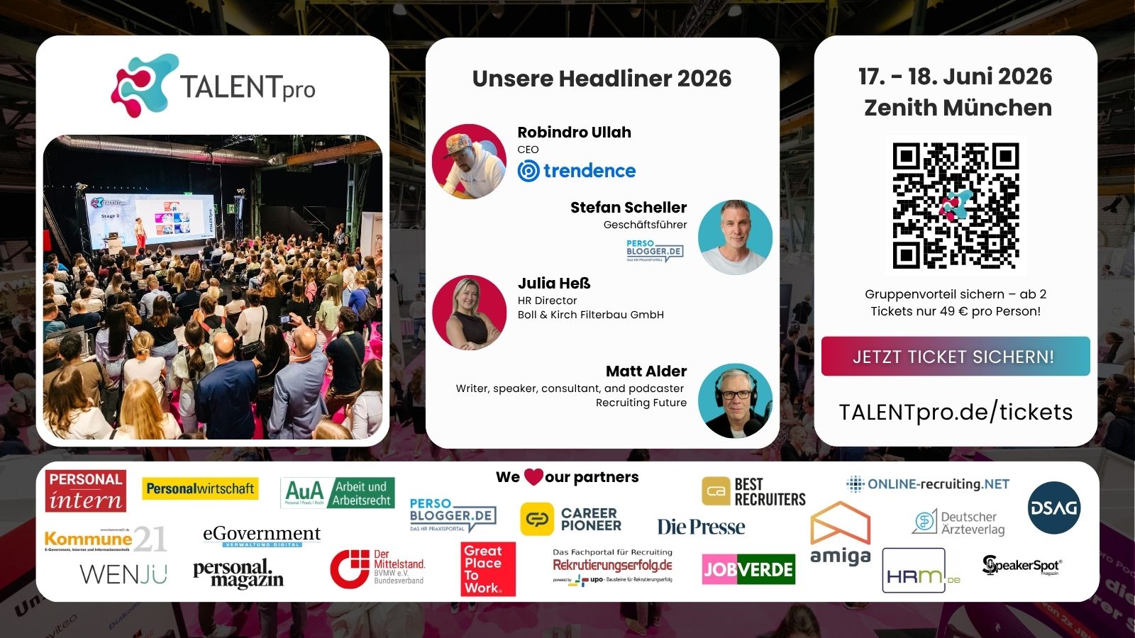 TALENTpro Expofestival München 2026