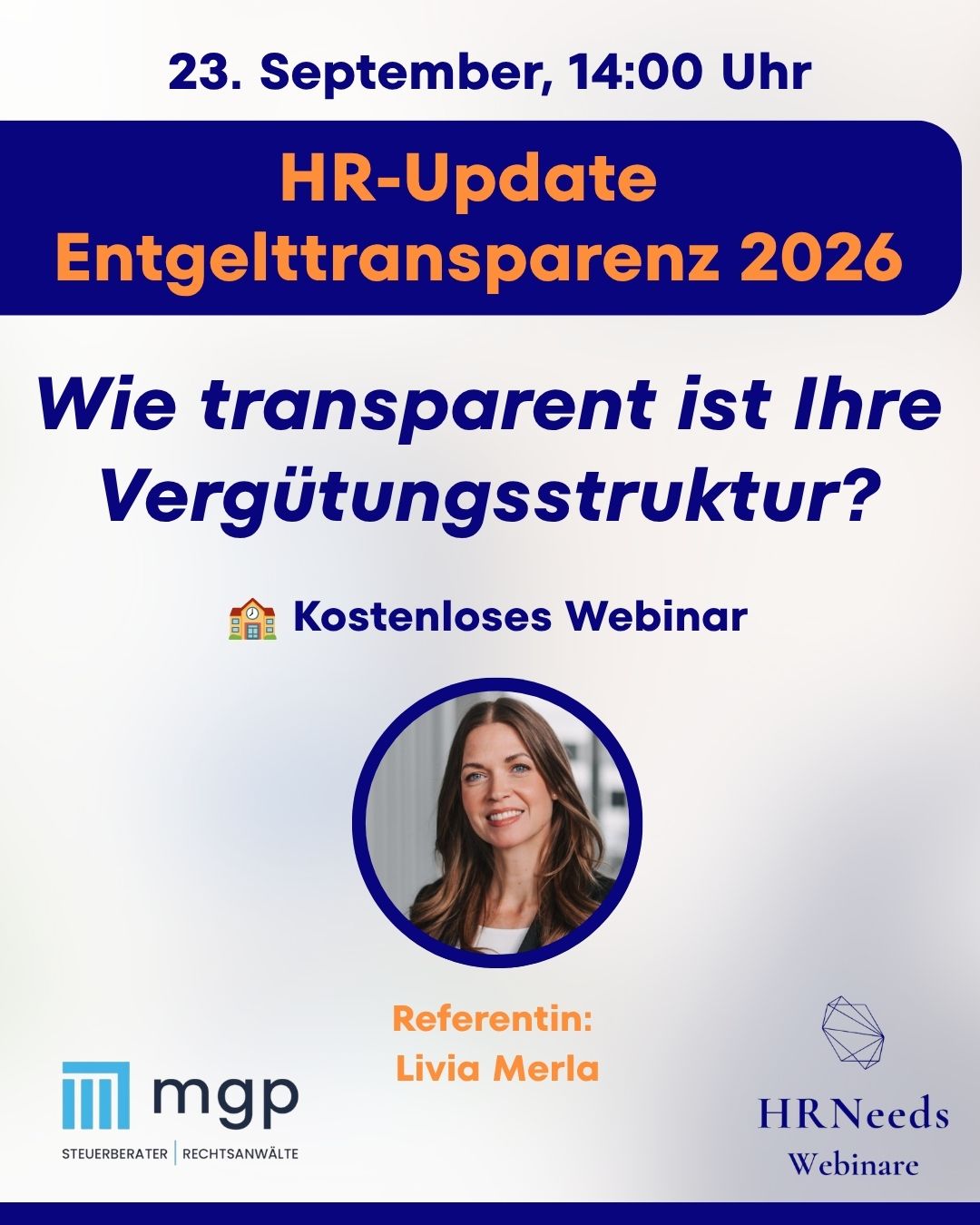 HR-Webinare Entgelttransparenz 2026