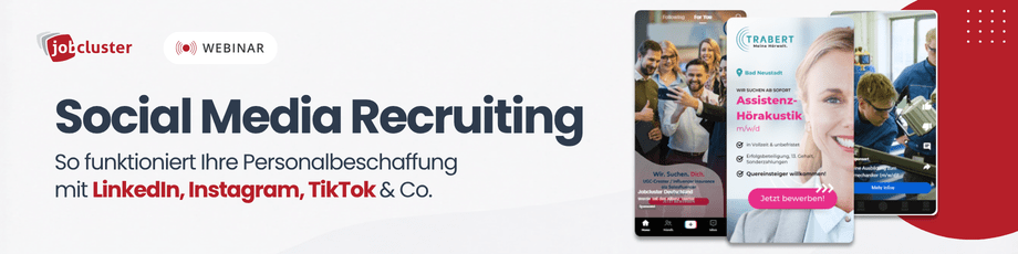 Jobcluster_Deutschland_Social_Media_Recruiting_Webinar Social Media Recruiting