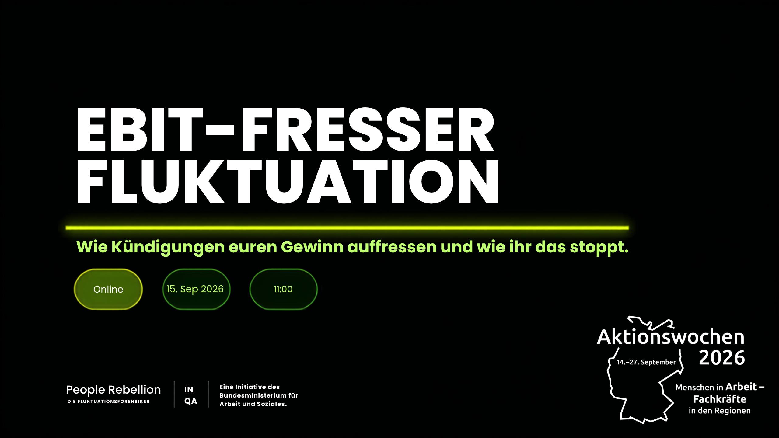 EBIT-Fresser Fluktuation