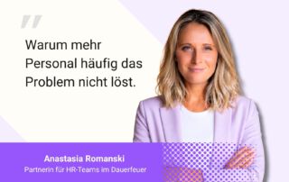 Anastasia Romanski - Kapazitätsproblem