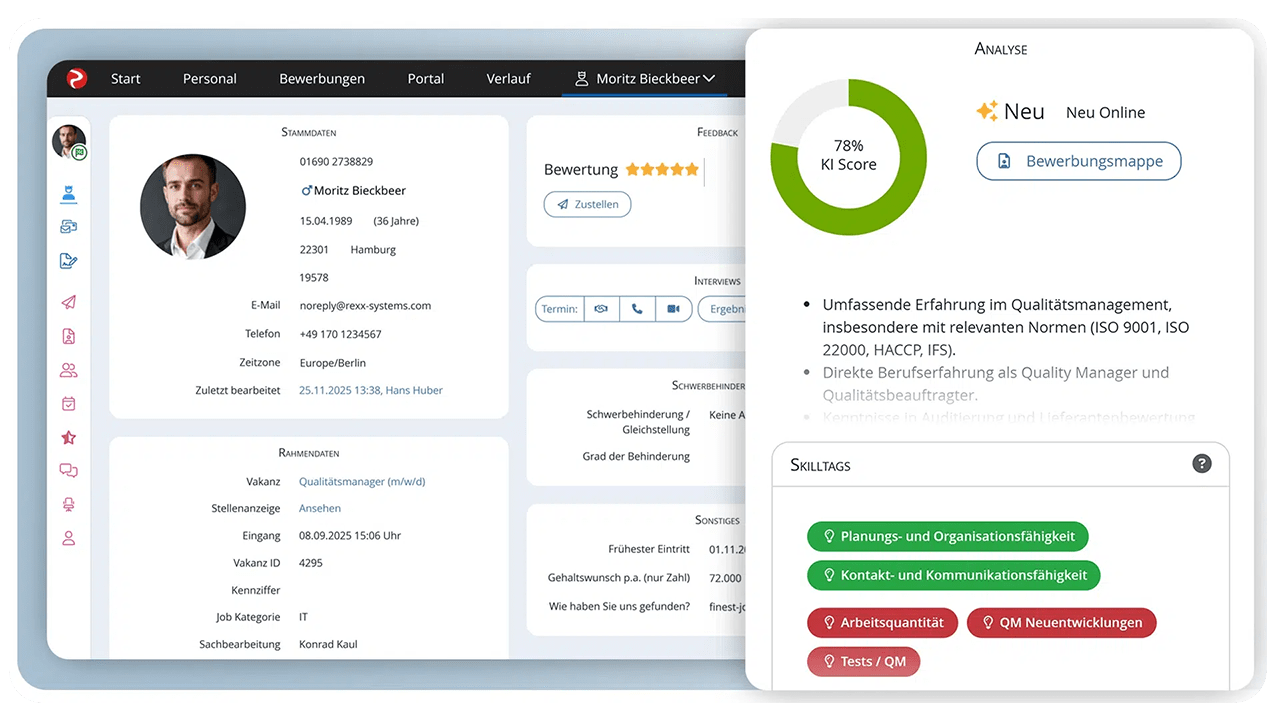 Recruiting Software und Bewerbermanagement